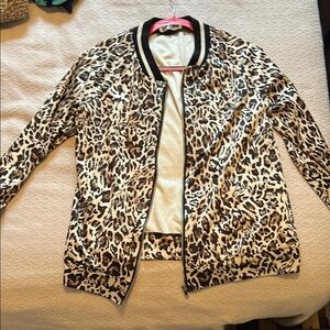 Leopard print jacket